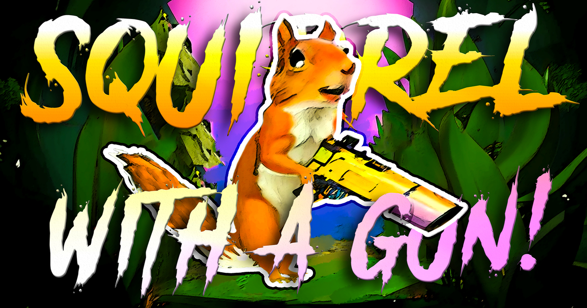 Squirrel with a gun! Cover